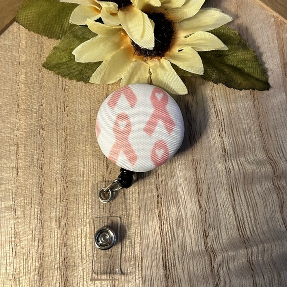 Breast Cancer Badge Reel - Picture 1 of 1